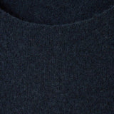 American Vintage Women's Jumper Damsville in Navy Blue Black Melange