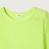 American Vintage Women’s Jumper Nuggy in Fluo Lemon Mélange