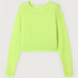 American Vintage Women’s Jumper Nuggy in Fluo Lemon Mélange