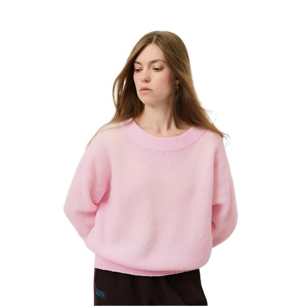 American Vintage Women's Jumper Vitow in Sugared Almond Pink