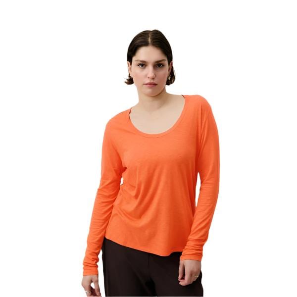 American Vintage Women's T-shirt Jacksonville in Butternut Mottled