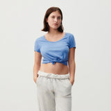 American Vintage Women's T-Shirt Jacksonville in Pacific Vintage