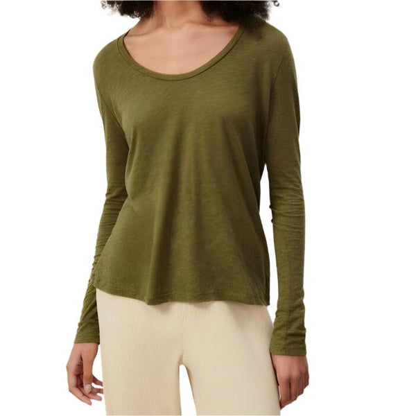 American Vintage Women's T-shirt Jacksonville in Vintage Bush