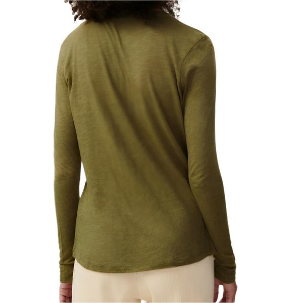 American Vintage Women's T-shirt Jacksonville in Vintage Bush