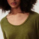American Vintage Women's T-shirt Jacksonville in Vintage Bush