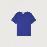American Vintage Women's T-Shirt Short Sleeves Sonoma in Vintage Royal Blue