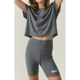 American Vintage Ypawood In Melange Charcoal
