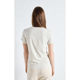 American Vintage Ypawood Women's T-Shirt In Heather Grey