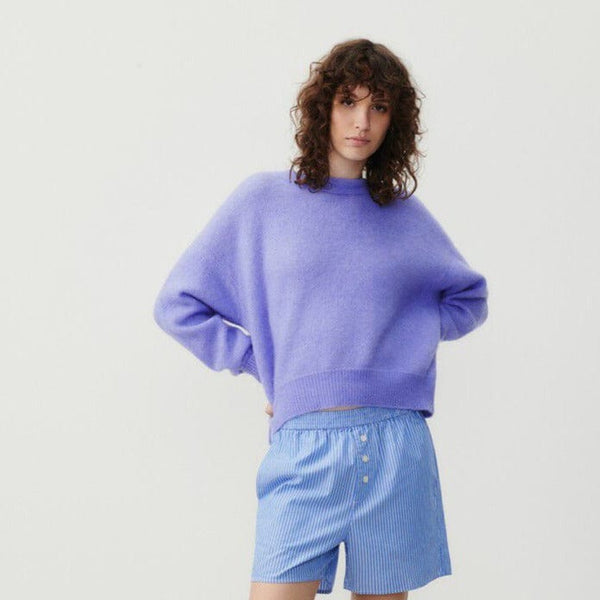 American Vintage Women's Jumper Vitow in Iris Melange