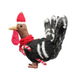 Amica Felt Festive Turkey With Candy Cane