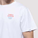 Après May Tee With Graphic Print Table Tennis in White