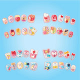 Aquabeads Nails Hearts & Ribbons Nail Refill Kit