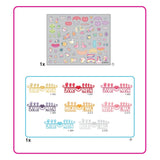Aquabeads Nails Hearts & Ribbons Nail Refill Kit