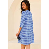 Aspiga Mila Shirt Tunic In Aztec Blue