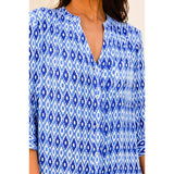 Aspiga Mila Shirt Tunic In Aztec Blue