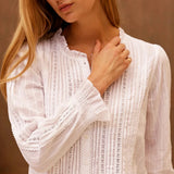 Aspiga Vienna Long Sleeve Blouse in White
