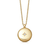Astley Clarke Gold Biography Medium Locket Necklace