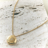Astley Clarke Gold Biography Medium Locket Necklace
