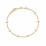 Astley Clarke Gold Celestial Station Bracelet