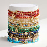 Astley Clarke Gold Fine Biography Iolite Feather Bracelet