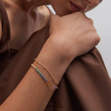 Astley Clarke Gold Fine Biography Ombre Rainbow Bracelet