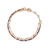 Astley Clarke Gold Fine Biography Tigers Eye Bracelet
