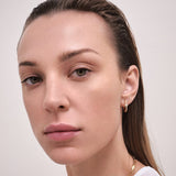 Astley Clarke Gold Luna Light Hoop Earrings