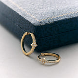 Astley Clarke Gold Luna Light Hoop Earrings