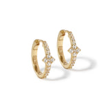 Astley Clarke Gold Luna Light Hoop Earrings