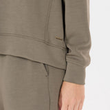 Athlecia Jacey Crew Neck in Greige