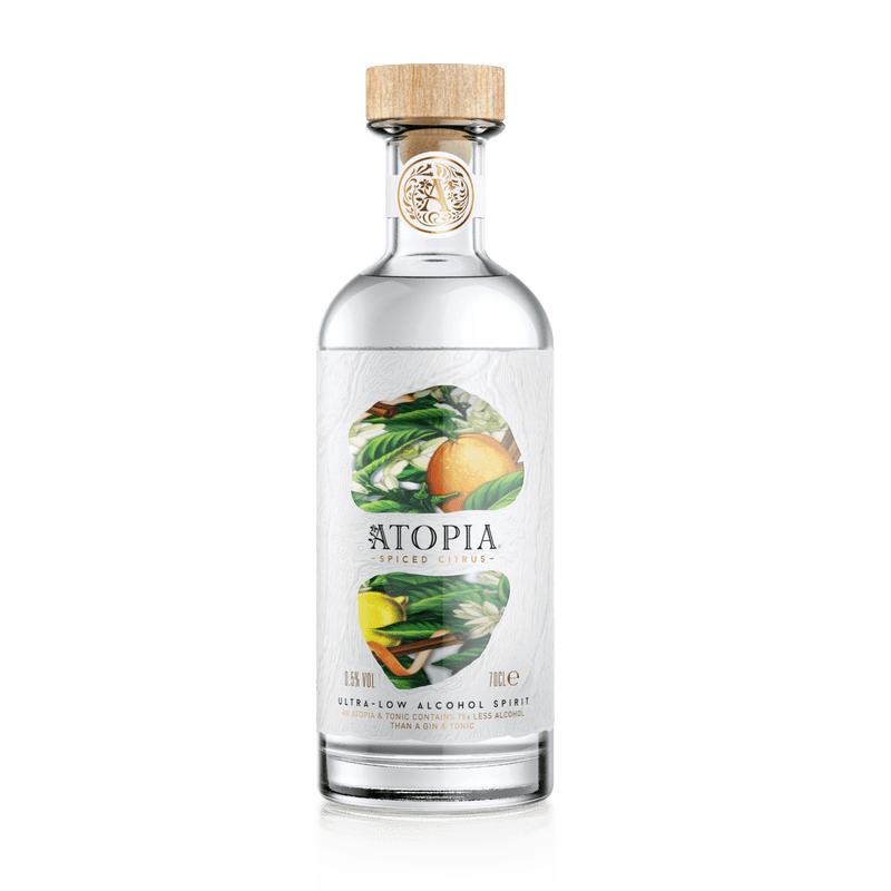 Atopia Spiced Citrus Gin Low Alcohol 70cl