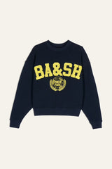 ba&sh Benjamin Sweatshirt In Marine