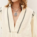 ba&sh Blouse PIDMA In Ecru