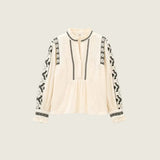 ba&sh Blouse PIDMA In Ecru
