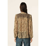 ba&sh Capucine Blouse In Ecru