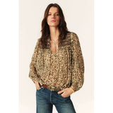 ba&sh Capucine Blouse In Ecru