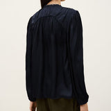 ba&sh Cesira Shirt In Navy