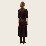 ba&sh Cleli Dress In Aubergine