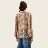 ba&sh Cleo Top In Bleu