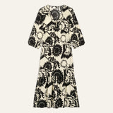 ba&sh Ferae Midi Dress In Black