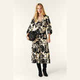 ba&sh Ferae Midi Dress In Black