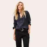 ba&sh Hetsey Shirt In Blue