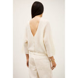 ba&sh Isaac Jumper In Ecru