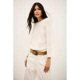 ba&sh Isaac Jumper In Ecru