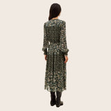 ba&sh Kacy Dress In Kaki