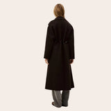 ba&sh Kate midi Coat In Chocolat