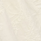 ba&sh Loose-fit Jacquard Blouse in Ecru