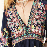 ba&sh Lufia Dress In Blue