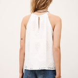 ba&sh Maxi Cami Top in Ecru