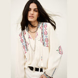ba&sh Tilt Blouse In Ecru
